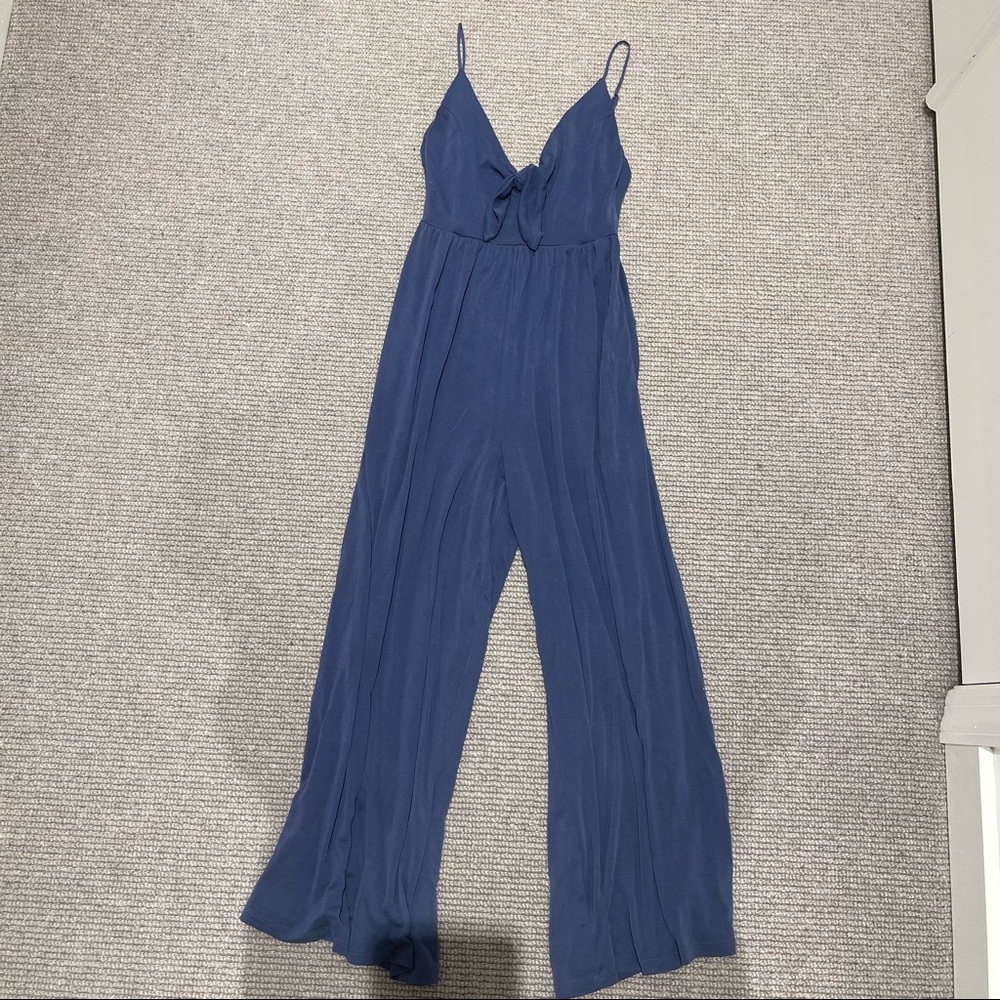 Urban Outfitters Martha Wide-Leg Jumpsuit in Blue (XS) - Picture 4 of 7